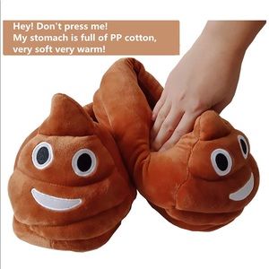 💩emoji house shoes
